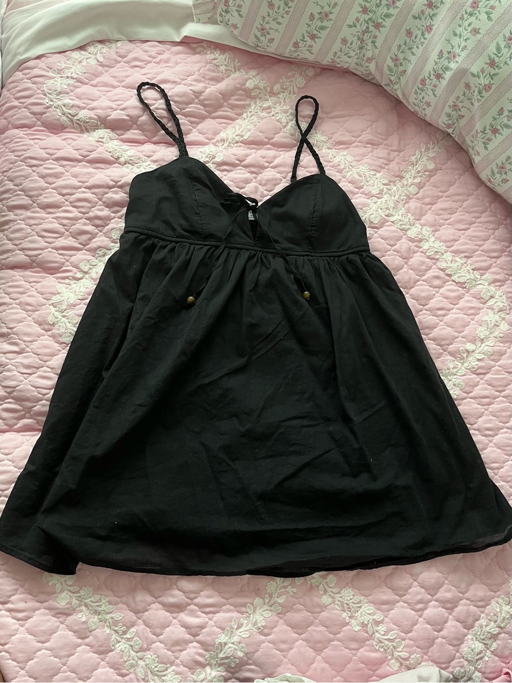 No Boundaries Black Spaghetti-Strap Women’s Dress